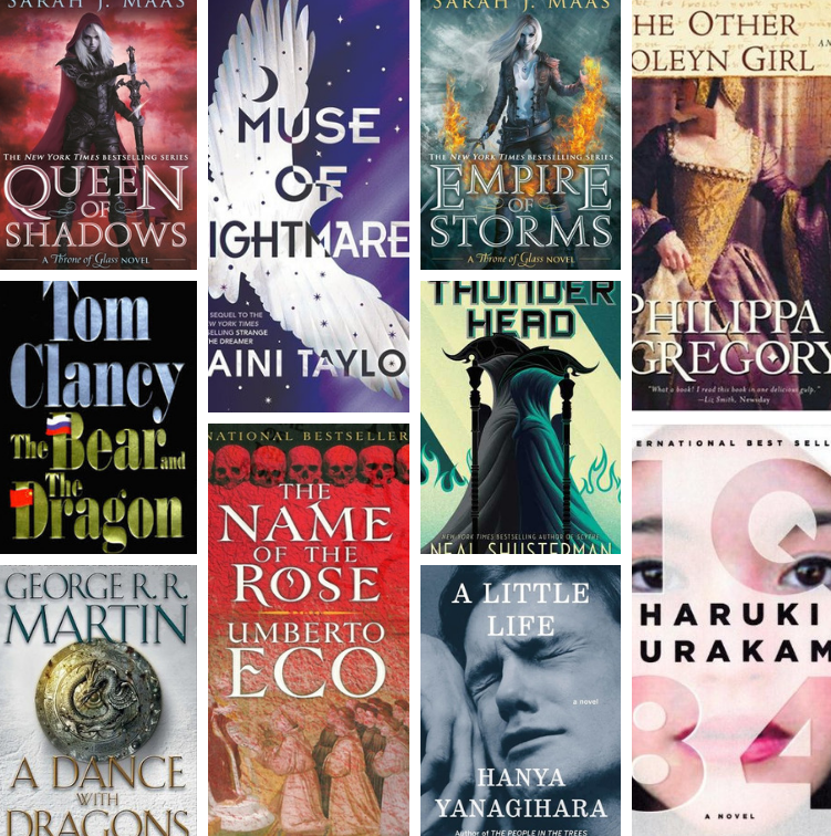 Top Ten Tuesday: 10 Big Books Gathering Dust on my Shelves Waiting for Me  to Read Them – The Bookish Libra
